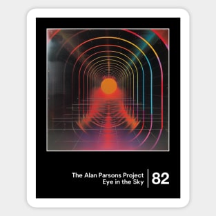 The Alan Parsons Project / Minimalist Graphic Artwork Design Sticker